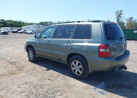 2004 Toyota Highlander V6 from USA, damaged, VIN JTEEP21A340054639